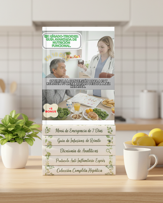 Desbloquea tu Tiroides: El Protocolo para activar tu energía y limpiar tu hígado.