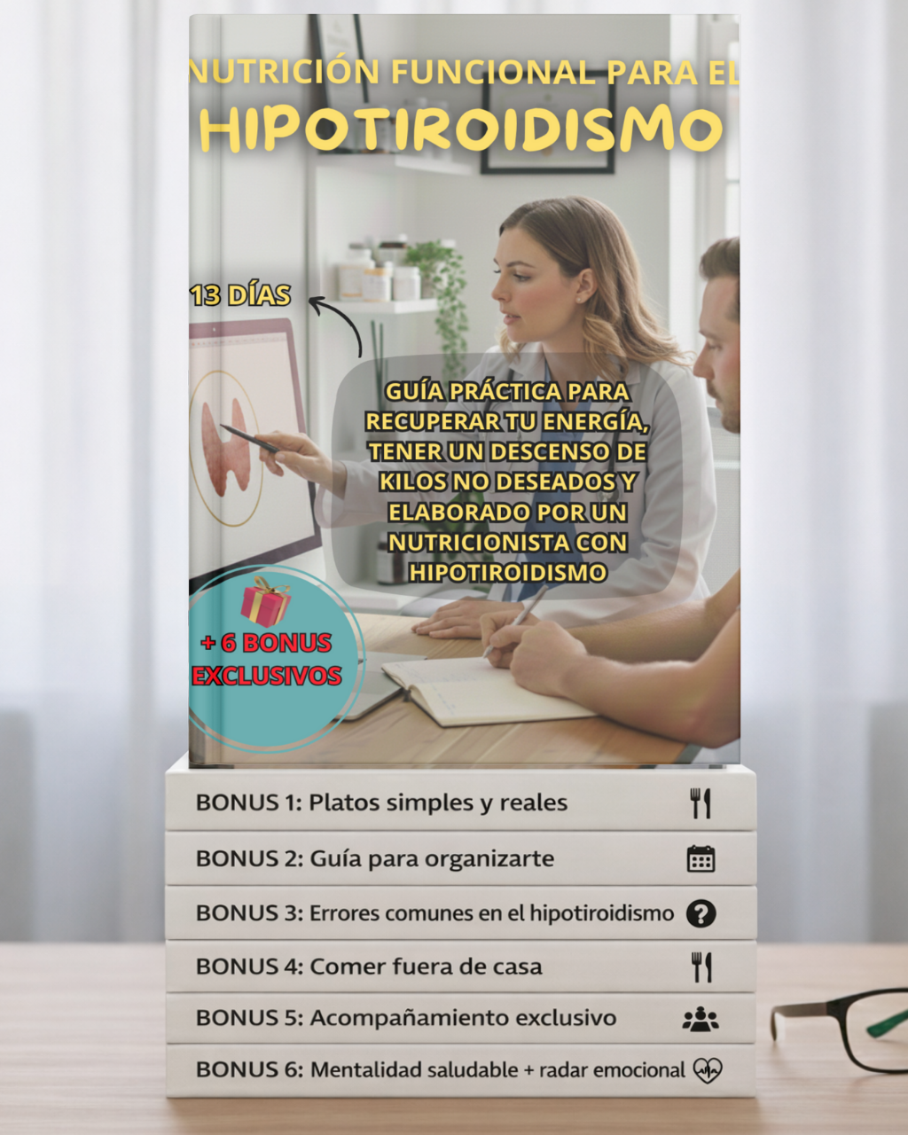 Nutrición Funcional para el HIPOTIROIDISMO + 6 BONUS EXCLUSIVOS